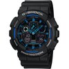 Zegarek sportowy CASIO G-Shock Original GA-100-1A2ER Czarno-niebieski