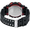 Zegarek sportowy CASIO G-Shock Original GA-100-1A4ER Czarno-czerwony Wykonanie paska Tworzywo sztuczne