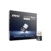 Karta sieciowa MSI AX1800 Nano GUAX18N USB 2.0 Zewnętrzna Rodzaj karty Bezprzewodowa