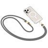 Smycz do telefonu TECH-PROTECT C7S Rope Crossbody Strap Szaro-złoty Rodzaj Smycz