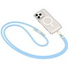 Smycz do telefonu TECH-PROTECT C7S Rope Crossbody Strap Błękitno-złoty Rodzaj Smycz