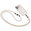 Smycz do telefonu TECH-PROTECT C7S Rope Crossbody Strap Beżowo-czarny Rodzaj Smycz