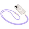 Smycz do telefonu TECH-PROTECT C7S Rope Crossbody Strap Fioletowo-złoty Rodzaj Smycz
