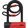 Zapięcie rowerowe ABUS 420K/150HB140 + USH + Cobra 10/120 U-lock Czerwony