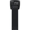 Zapięcie rowerowe ABUS Bordo Combo 6000C-90 LED + SH Folding Lock Składane Czarny