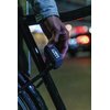 Zapięcie rowerowe ABUS Bordo Combo 6000C-90 LED + SH Folding Lock Składane Czarny Zamknięcie Szyfr