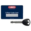 Zapięcie rowerowe ABUS Bordo Big Alarm 6000KA/120 + SH Folding Lock Składane Czarny Zamknięcie Klucz