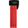 Zapięcie rowerowe ABUS Bordo Lite 6055C/85 + SH Folding lock Składane Czerwony