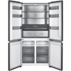Lodówka MPM 503-SSI-10 Side by Side No Frost 190.2cm Ciemny inox Roczne zużycie prądu 312 kWh = 358.8 zł