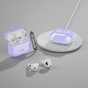 Etui na słuchawki TECH-PROTECT FlexAir do Apple Airpods 4 Fioletowy Materiał TPU