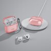 Etui na słuchawki TECH-PROTECT FlexAir do Apple Airpods 4 Różowy Materiał TPU