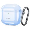 Etui na słuchawki TECH-PROTECT FlexAir do Apple Airpods 4 Niebieski Możliwość ładowania Nie