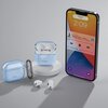 Etui na słuchawki TECH-PROTECT FlexAir do Apple Airpods 4 Niebieski Karabińczyk Tak