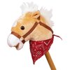 Zabawka SMALL FOOT Hobby Horse Koń na kiju 4151 Materiał Drewno
