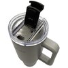 Kubek termiczny KAMILLE KM-2173 Tumbler Szary Materiał Stal nierdzewna