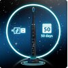Szczoteczka soniczna BERDSEN Galaxy Czarny Tryb pracy White