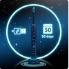 Szczoteczka soniczna BERDSEN Galaxy Granatowy Tryb pracy White