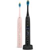 Szczoteczka soniczna BERDSEN Galaxy Duo (2 sztuki) Czarny + Różowy Czas działania Do 50 dni