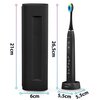 Szczoteczka soniczna BERDSEN Galaxy Duo (2 sztuki) Czarny + Różowy Tryb pracy Gum Care