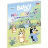 Książka z naklejkami Bluey Naklejamy! Książka do wyklejania (miękka okładka)