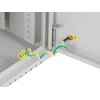 Szafa Rack LANBERG 19" 6U WAF1-5203-06-00S 540 x 200 mm Wisząca Szary Drzwi frontowe Stalowe