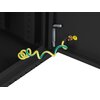 Szafa Rack LANBERG 19" 6U WAF1-5203-06-00B 540 x 200 mm Wisząca Czarny Drzwi frontowe Stalowe