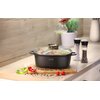 Garnek BERRETTI Granite BR-2134 24 x 24 cm Przeznaczenie Kuchnie gazowe