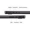 Laptop APPLE MacBook Pro 2024 14" Retina M4 16GB RAM 512GB SSD macOS Gwiezdna czerń Waga [kg] 1.55