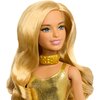 Lalka Barbie Fashionistas Złoty kombinezon HRH19 Kod producenta HRH19
