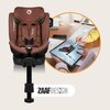 Fotelik samochodowy LIONELO Harmony i-Size (0-36 kg) Czerwony Kategoria wagowa 0-36 kg