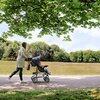 Wózek spacerowy LIONELO Emma Plus Różowy Bezpieczeństwo Hamulec bezpieczeństwa