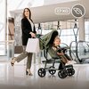 Wózek spacerowy LIONELO Emma Plus Różowy Informacje dodatkowe Łatwy w prowadzeniu