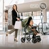 Wózek spacerowy LIONELO Emma Plus Zielony Informacje dodatkowe Łatwy w prowadzeniu