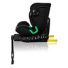 Fotelik samochodowy LIONELO Harmony i-Size (0-36 kg) Czarny Minimalna wysokość [cm] 40