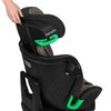 Fotelik samochodowy LIONELO Harmony i-Size (0-36 kg) Zielony Kierunek montażu Tyłem