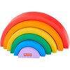 Klocki drewniane FISHER PRICE Tęcza HXT73 Liczba elementów [szt] 6