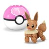 Klocki plastikowe MEGA Pokemon Charmander i Eevee Pokeball JCR 81 Rodzaj Klocki konstrukcyjne
