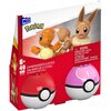 Klocki plastikowe MEGA Pokemon Charmander i Eevee Pokeball JCR 81
