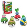 Klocki plastikowe MEGA Pokemon Drużyna Typu Trawiastego HWR77 Seria Pokemon