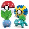 Klocki plastikowe MEGA Pokemon Drużyna Typu Trawiastego HWR77 Płeć Chłopiec
