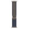 Pasek do Apple Watch (44/45/49mm) M Niebieski Materiał Elastan