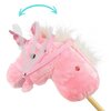 Koń na kiju MILLY MALLY Hobby Horse 6085 A3 Różowy Długość konia [cm] 37