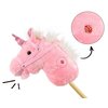 Koń na kiju MILLY MALLY Hobby Horse 6085 A3 Różowy Efekty dźwiękowe Tak
