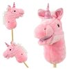Koń na kiju MILLY MALLY Hobby Horse 6085 A3 Różowy Wypełnienie Poliester