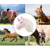 Koń na kiju MILLY MALLY Hobby Horse 6086 A4 Biały Materiał Poliester