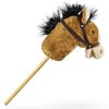 Koń na kiju MILLY MALLY Hobby Horse 6087 A5/A4 Jasnobrązowy Rozmiar A5/A4