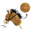 Koń na kiju MILLY MALLY Hobby Horse 6087 A5/A4 Jasnobrązowy Efekty dźwiękowe Tak