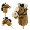 Koń na kiju MILLY MALLY Hobby Horse 6087 A5/A4 Jasnobrązowy Wypełnienie Poliester