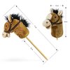 Koń na kiju MILLY MALLY Hobby Horse 6087 A5/A4 Jasnobrązowy Rodzaj Koń na kiju