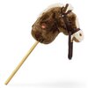 Koń na kiju MILLY MALLY Hobby Horse 6088 A5/A4 Ciemnobrązowy Rozmiar A5/A4